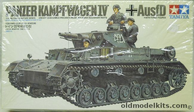 Tamiya 1/35 Panzerkampfwagen IV Ausf. D, 35096 plastic model kit